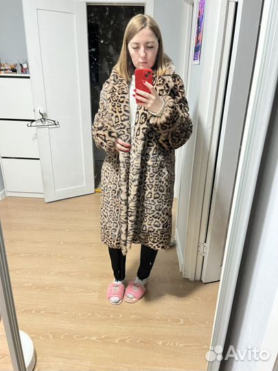Леопардовая шуба
