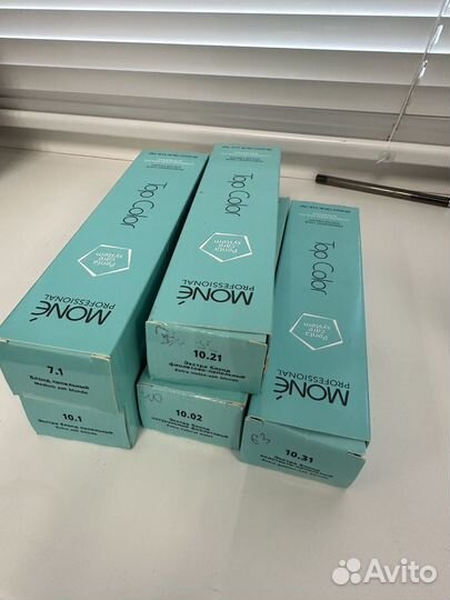 Mone professional краска оксид и другие средсва