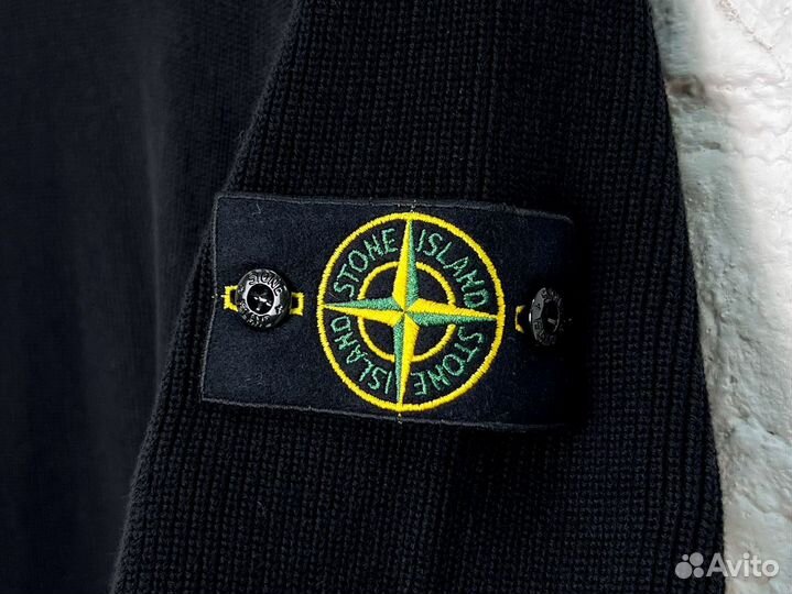 Свитер Stone Island Ribbed Black 22SS