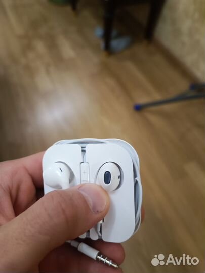 Наушники apple earpods lightning 3.5мм