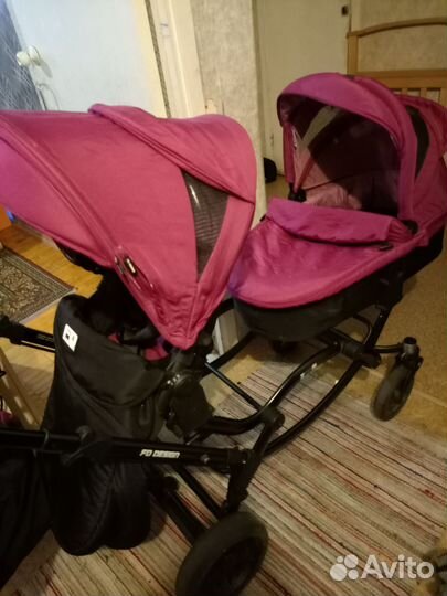 Детские коляски 2 в 1 бу