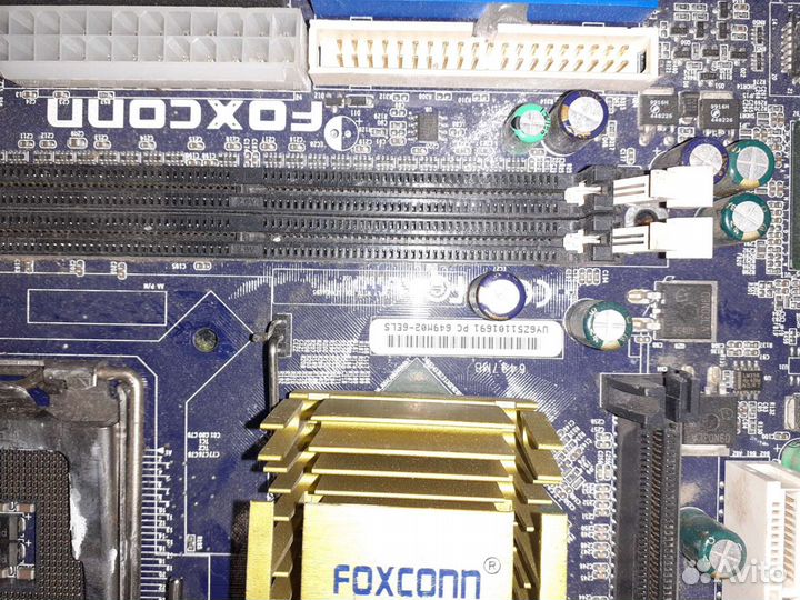 Материнская плата с процессором и опер памятью