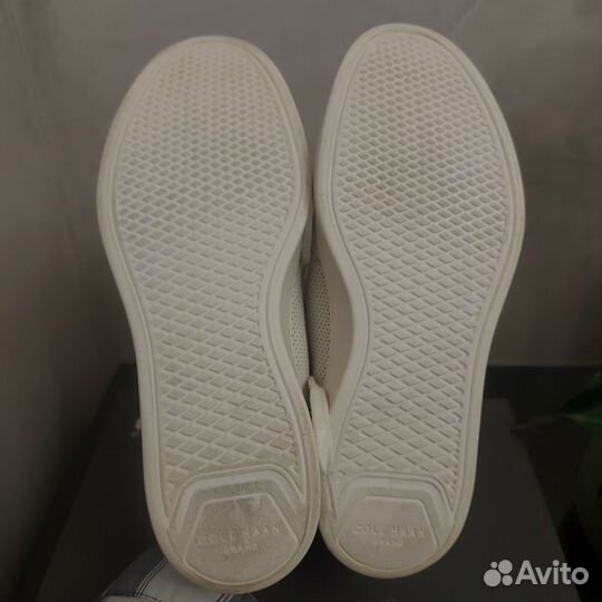 Мужские кожаные кеды 40