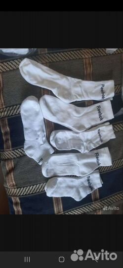 Спортивные носки reebok от 36 до 47 разм Оригинал