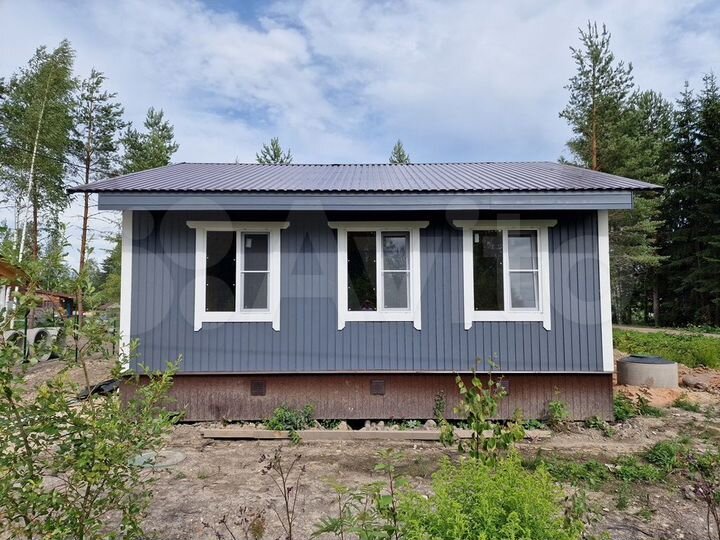 Дом 50,9 м² на участке 6,5 сот.