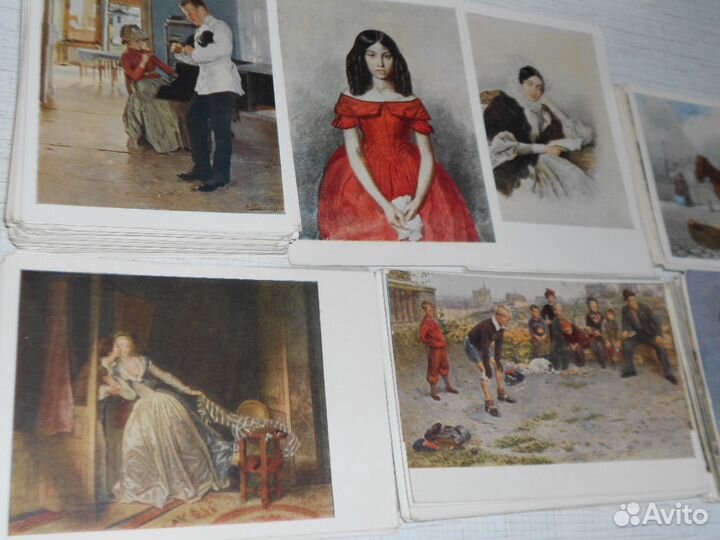 Открытки-почтовые карточки 1948-1963 много