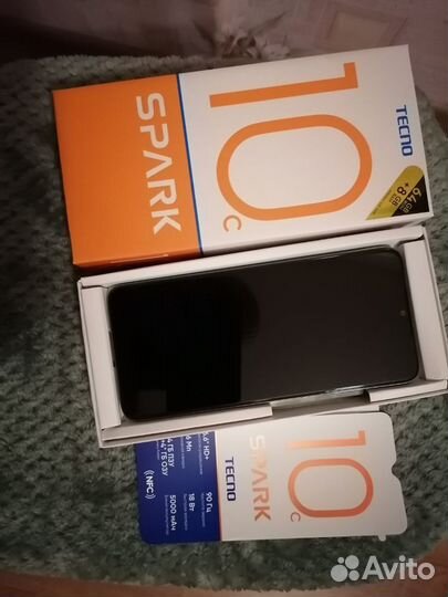 TECNO Spark 10c, 4/64 ГБ