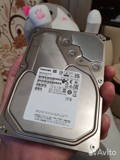 Серверные HDD Toshiba 10TB mg06aca10