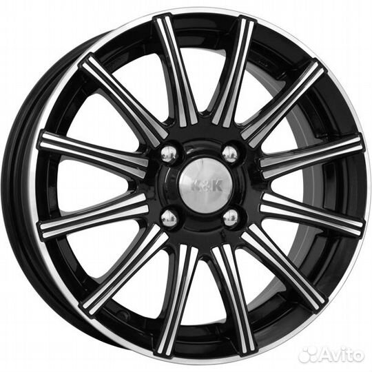 R15 4x100 6J ET35 D67,1 K&K Сиеста (кс474) алмаз ч