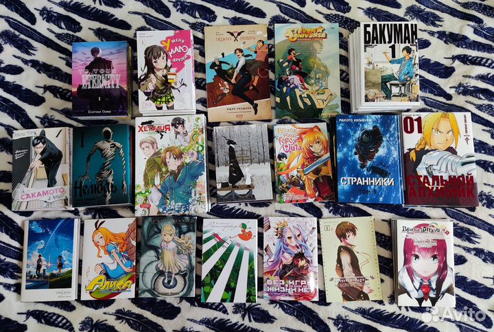 Манга, ранобэ, комиксы