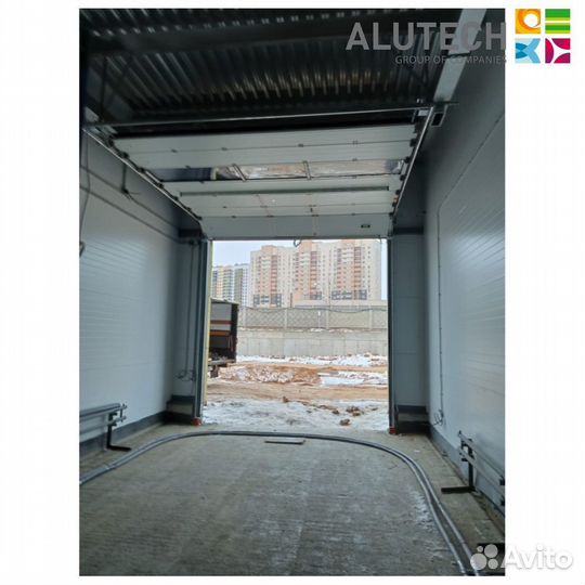 Гаражные ворота alutech