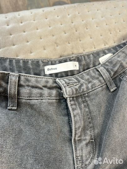 Джинсы женские широкие