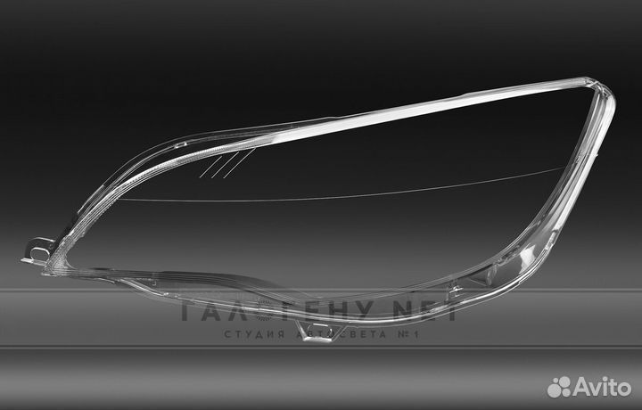 Стекло фары Opel Astra J 2009-2017 (левое)