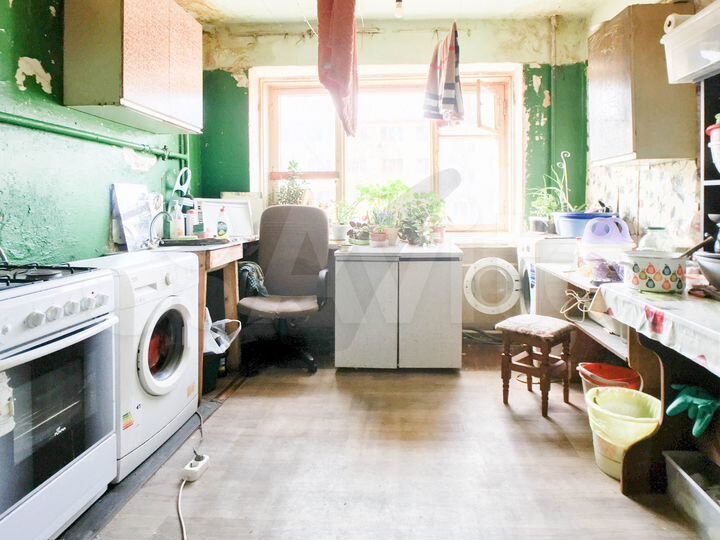 Комната 17,4 м² в 1-к., 3/5 эт.