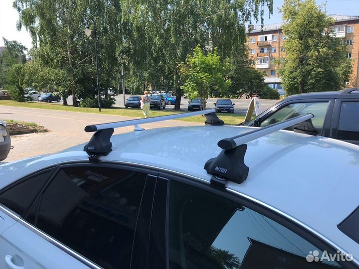 Багажник на крышу для Шкода Рапид/ Поло 2 лифтбек