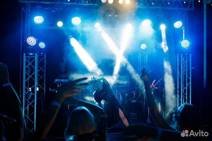 Аренда звук, свет, экран, сцен На день, месяц, год