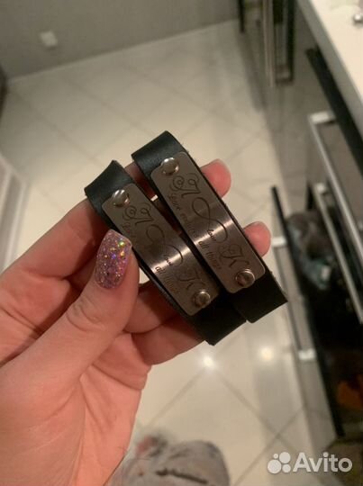 Парные браслеты с гравировкой