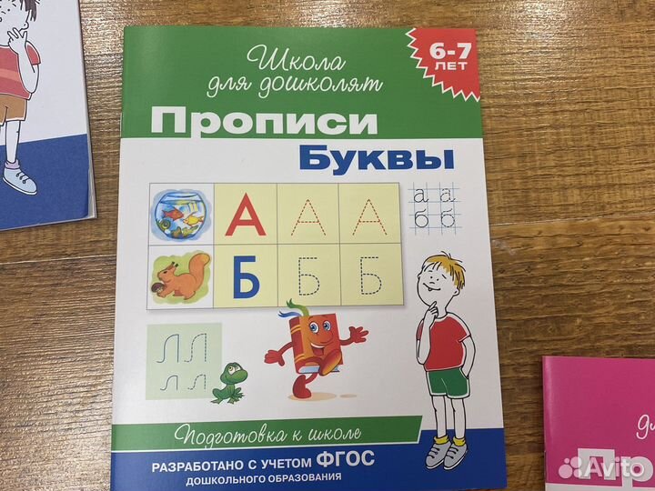 Рабочие тетради и прописи 6-7 лет, Гаврина фгос