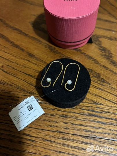 Новые серьги tous Nenufar из вермеля оригинал