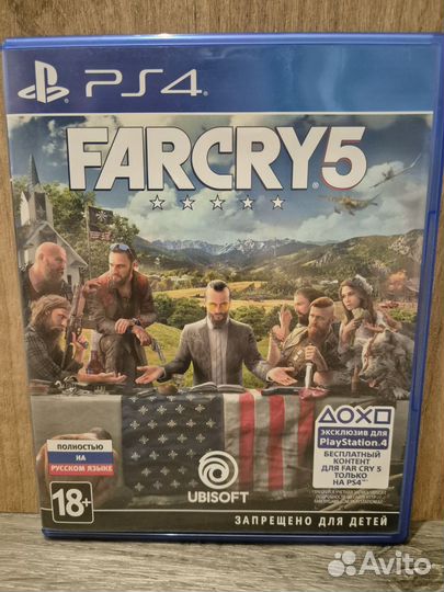 Диск PS4 Far cry 5