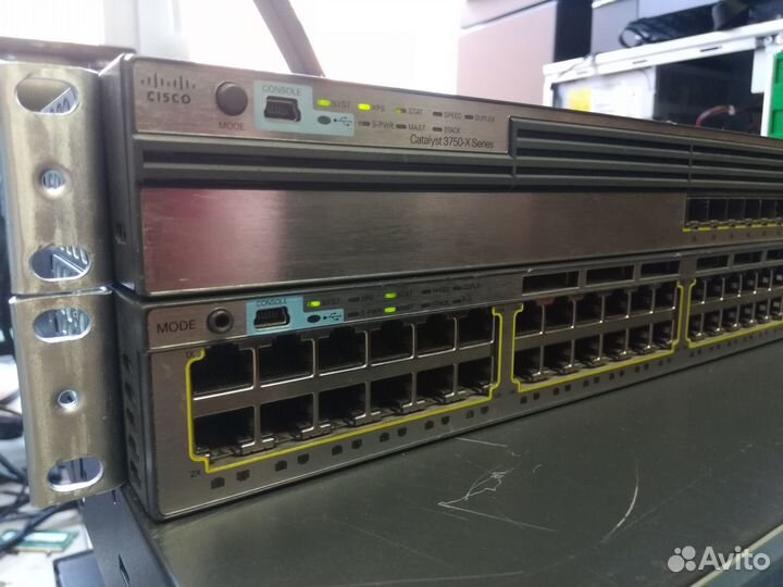 Коммутатор Cisco Catalyst WS-C3750X-24P-S PoE+