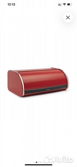 Хлебница Brabantia, пламенно-красный