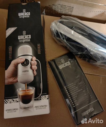 Портативная кофемашина Wacaco Nanopresso