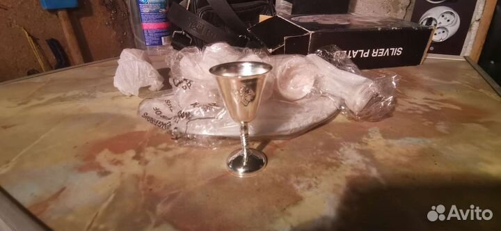 Набор рюмок с подносом. Маленькие