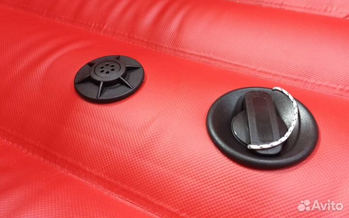 Лодка mishimo PRO 315-красный/серый