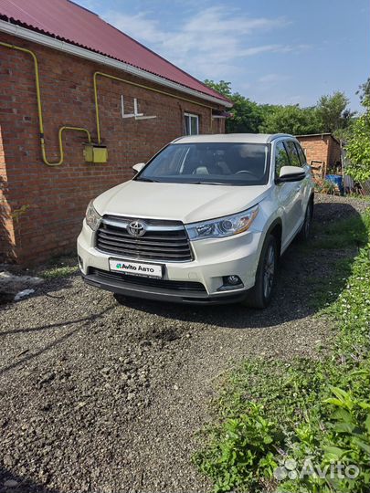 Toyota Highlander 3.5 AT, 2014, 195 000 км