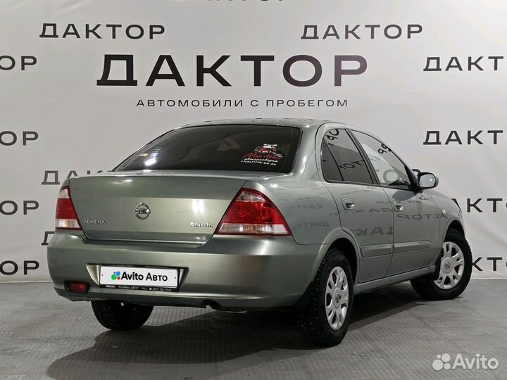 Nissan Almera Classic 1.6 МТ, 2007, 335 492 км