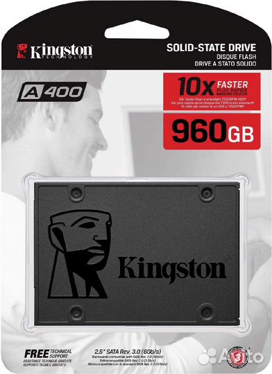 Твердотельный накопитель Kingston A400 1.9 Tb