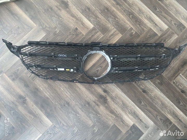 Решетка радиатора мерседес в стиле GT на GLE GLE c