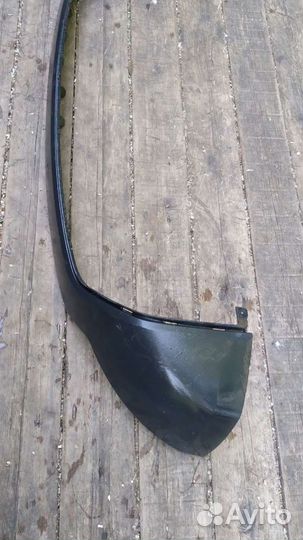 Юбка заднего бампера Skoda Yeti