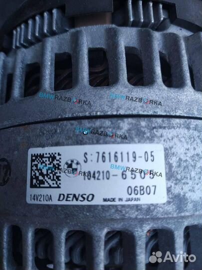 Генератор BMW X6 F16 2019