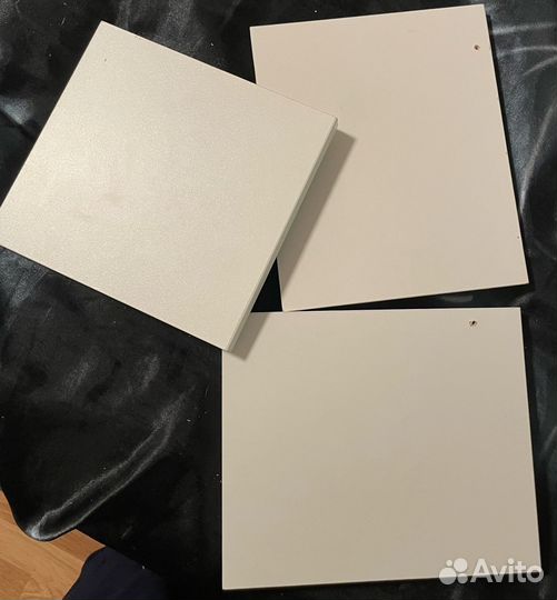 Полочки мебельные мдф белые AGT