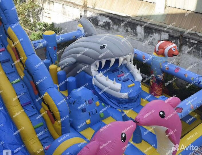 Надувной батут в наличии на складе