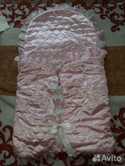 Конверт на выписку для девочки весна