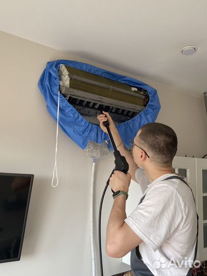 Чистка,заправка,ремонт кондиционеров/сплит систем