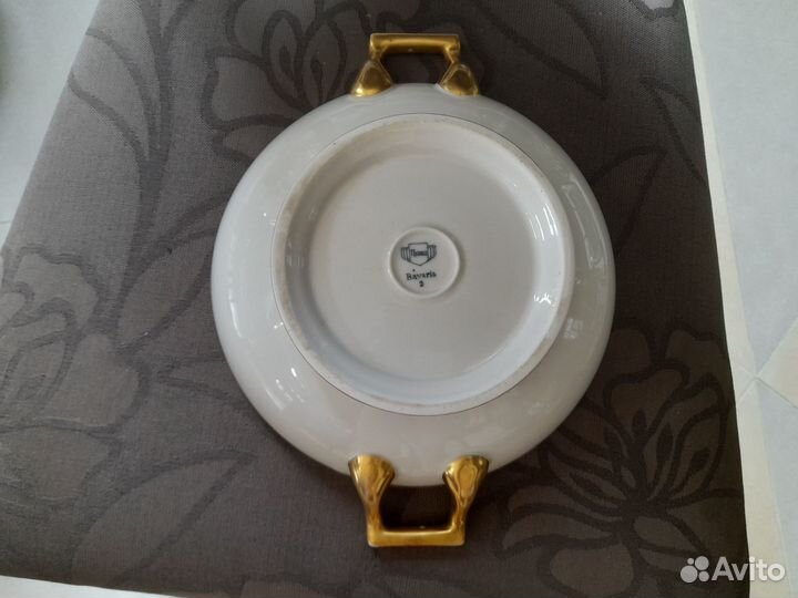 Старинное фарфоровое блюдо Thomas Bavaria