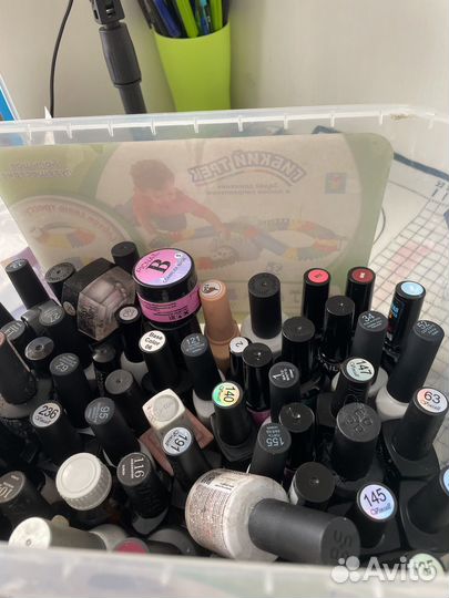 Набор гель лаков бу