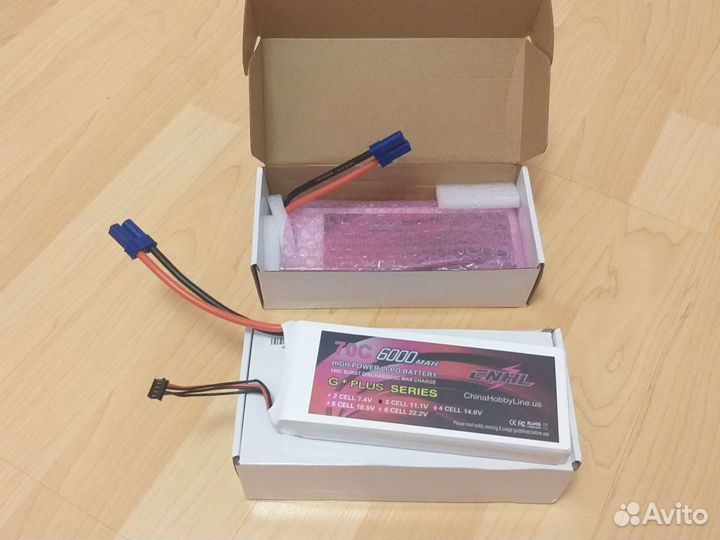 Аккумуляторы новые lipo 2s 3s 4s 2200-7300mAh