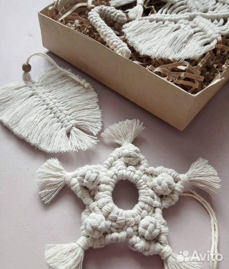 Подарочный набор макраме декор #1