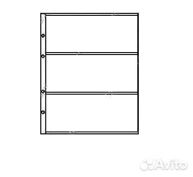 Листы д/монет, банкнот, карточек, жетонов/ф.Оптима