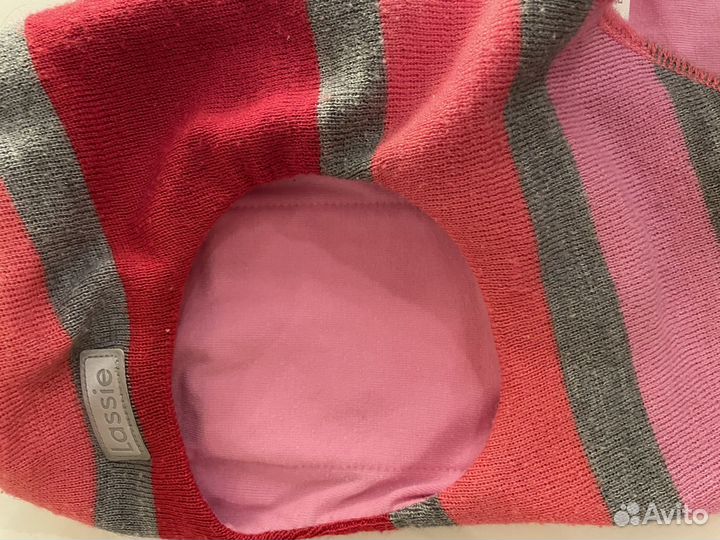 Шапка-шлем на весну