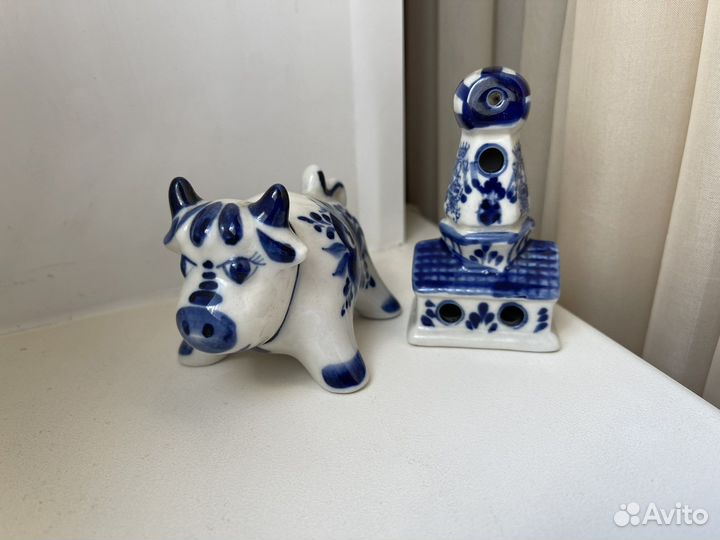 Игрушки гжель