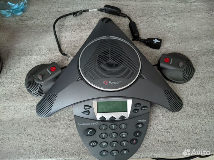IP телефон Policom SoundStation IP6000 + VTX1000