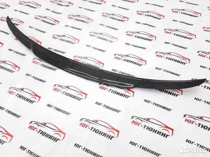 Спойлер Mercedes E-Class w213 карбон в стиле