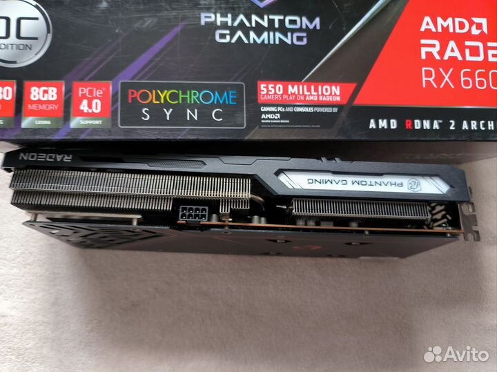 Видеокарта rx6600xt ASRock Gaming (NEW)