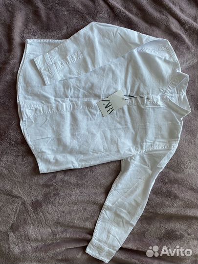 Рубашка zara 128